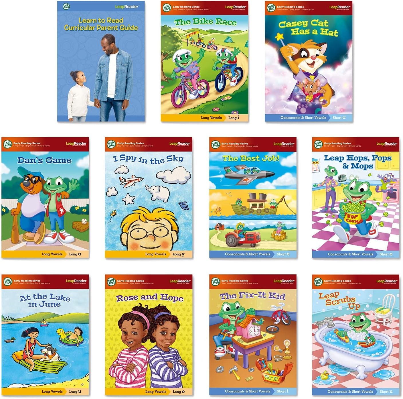 image:imageLeapFrog LeapReader System Learn to Read 10 Book BundleMega Bundle