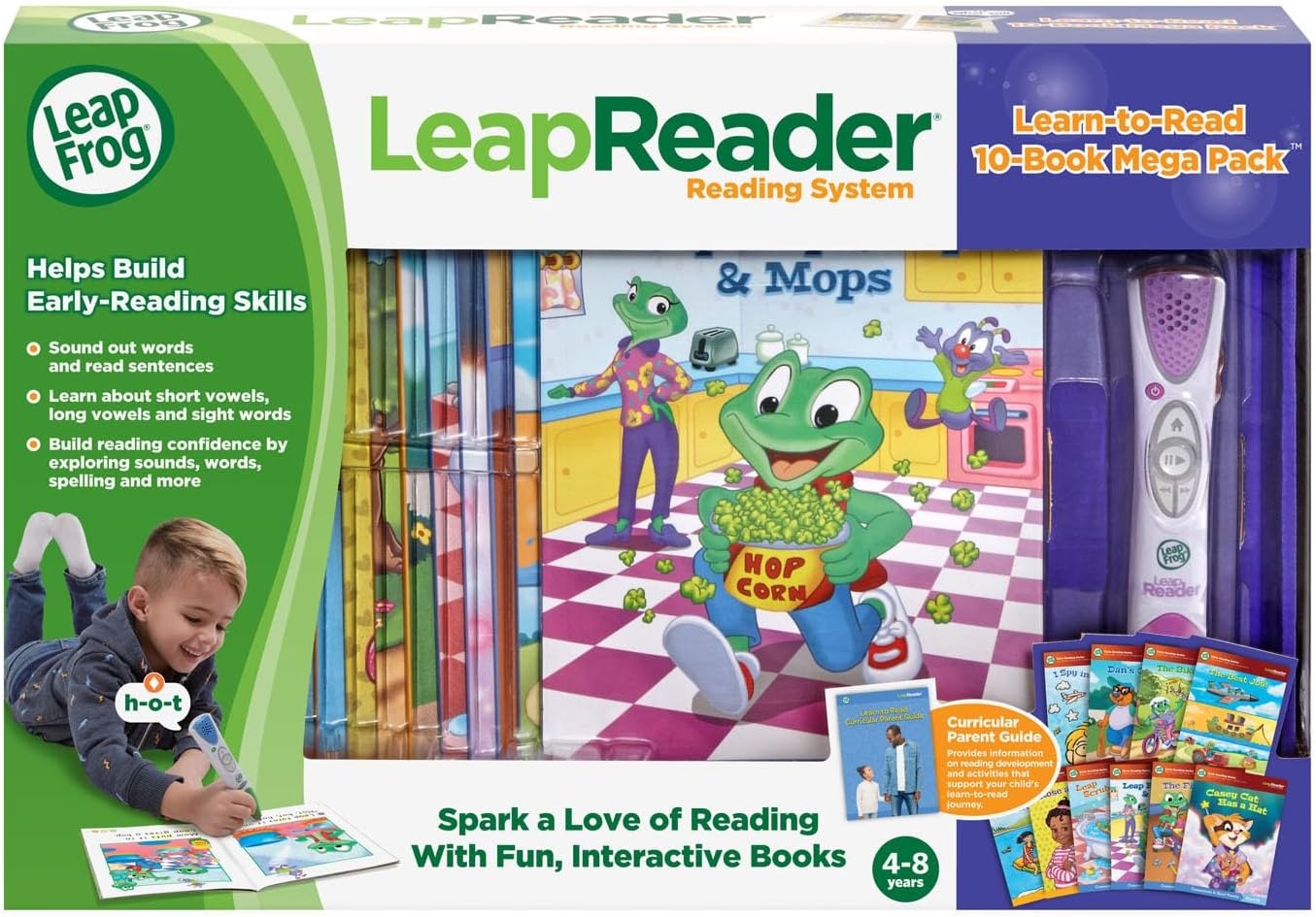 image:imageLeapFrog LeapReader System Learn to Read 10 Book BundlePink