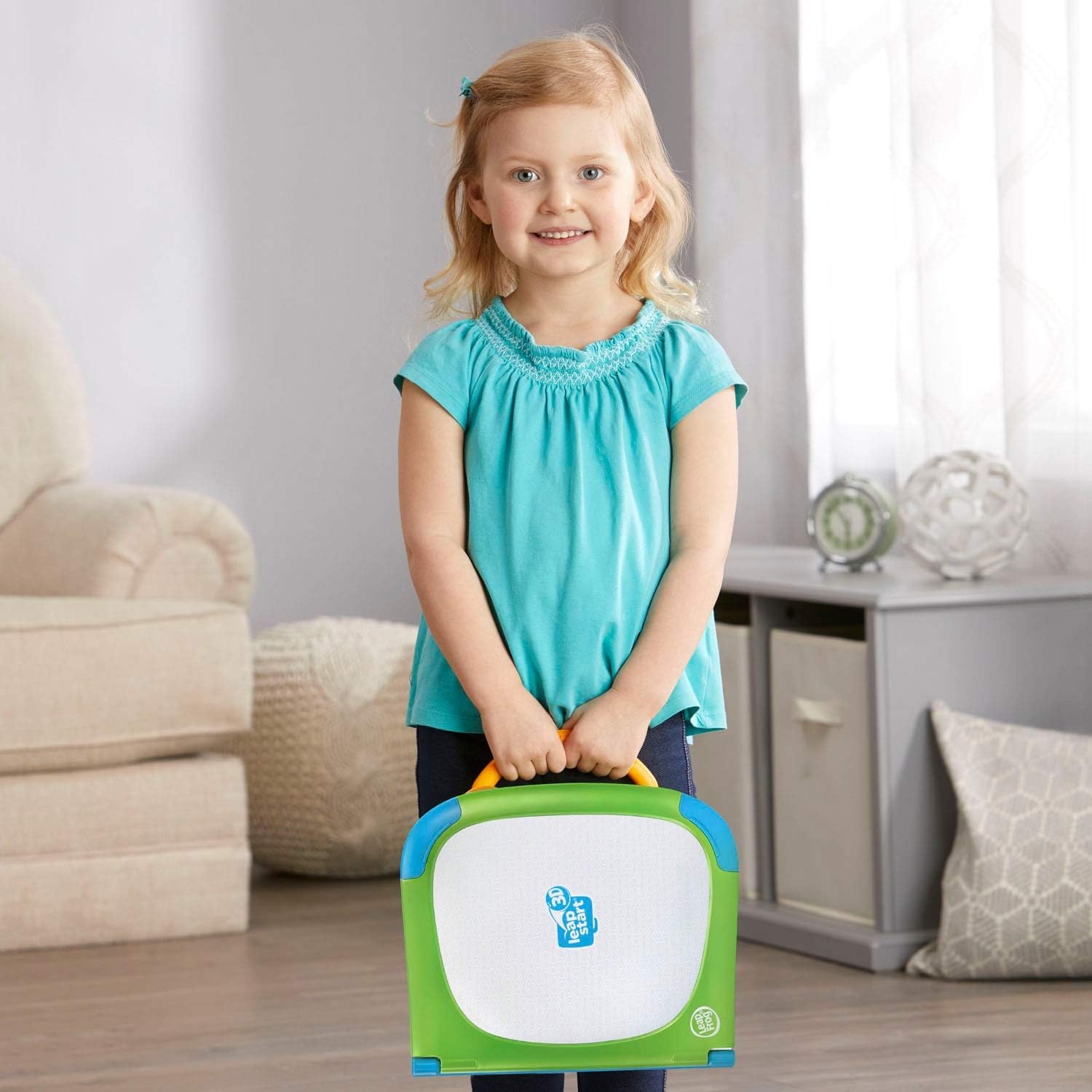 image:imageLeapFrog LeapStart 3D Interactive Learning System GreenGreen