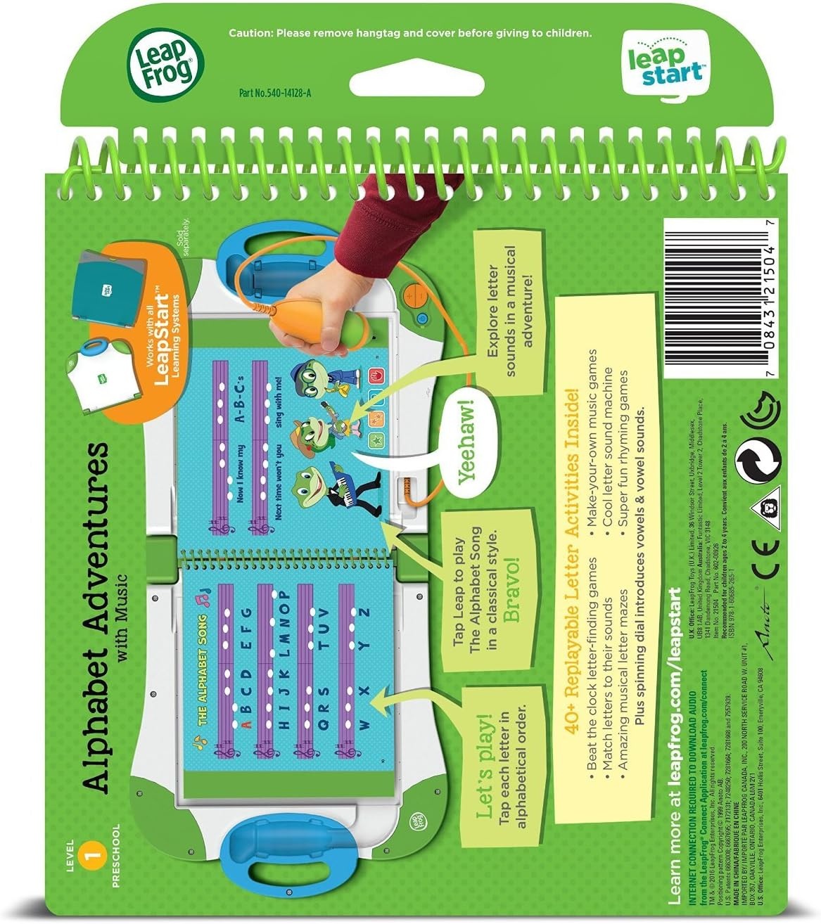 image:imageLeapFrog LeapStart Bluey Fun and GamesAlphabet Adventures With Music