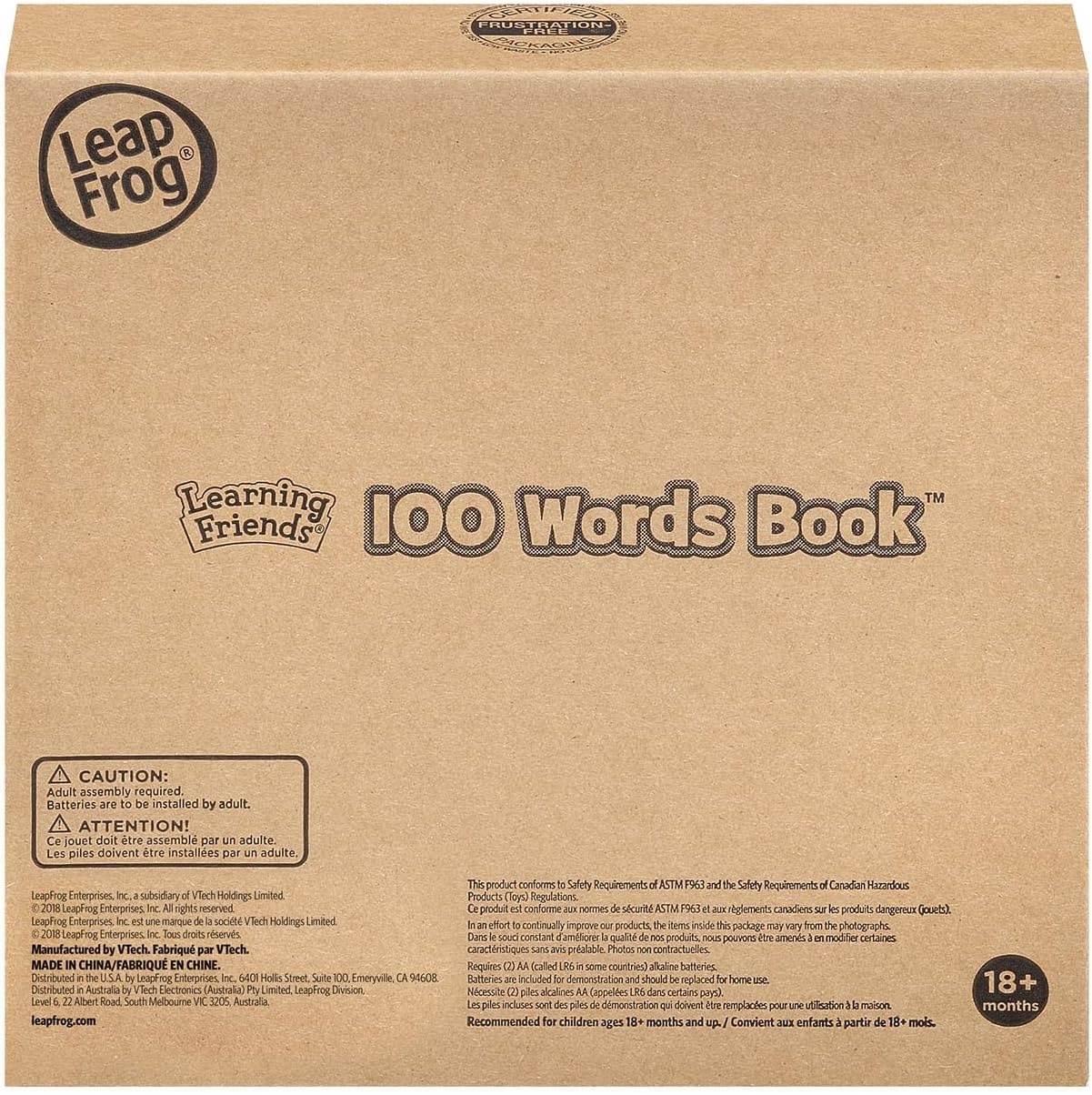 image:imageLeapFrog Learning Friends 100 Words BookGreen