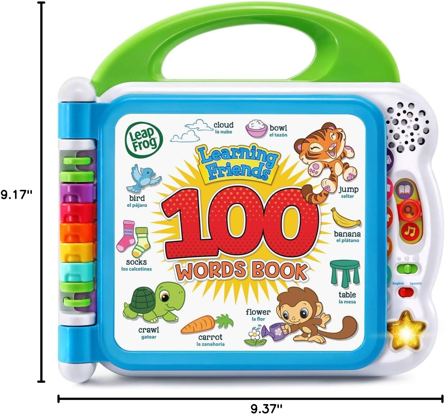 image:imageLeapFrog Learning Friends 100 Words BookGreen