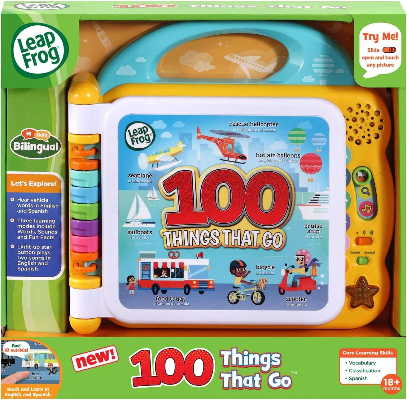 image:imageLeapFrog Learning Friends 100 Words BookThings That Go