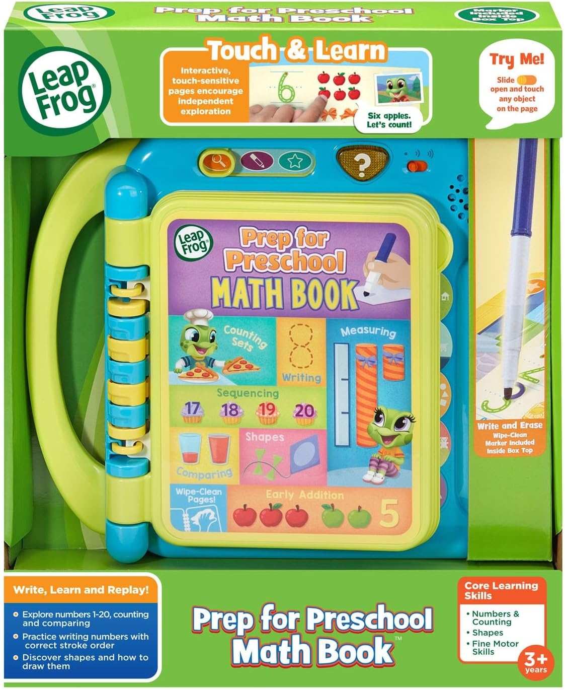 image:imageLeapFrog Prep for Preschool Math Book