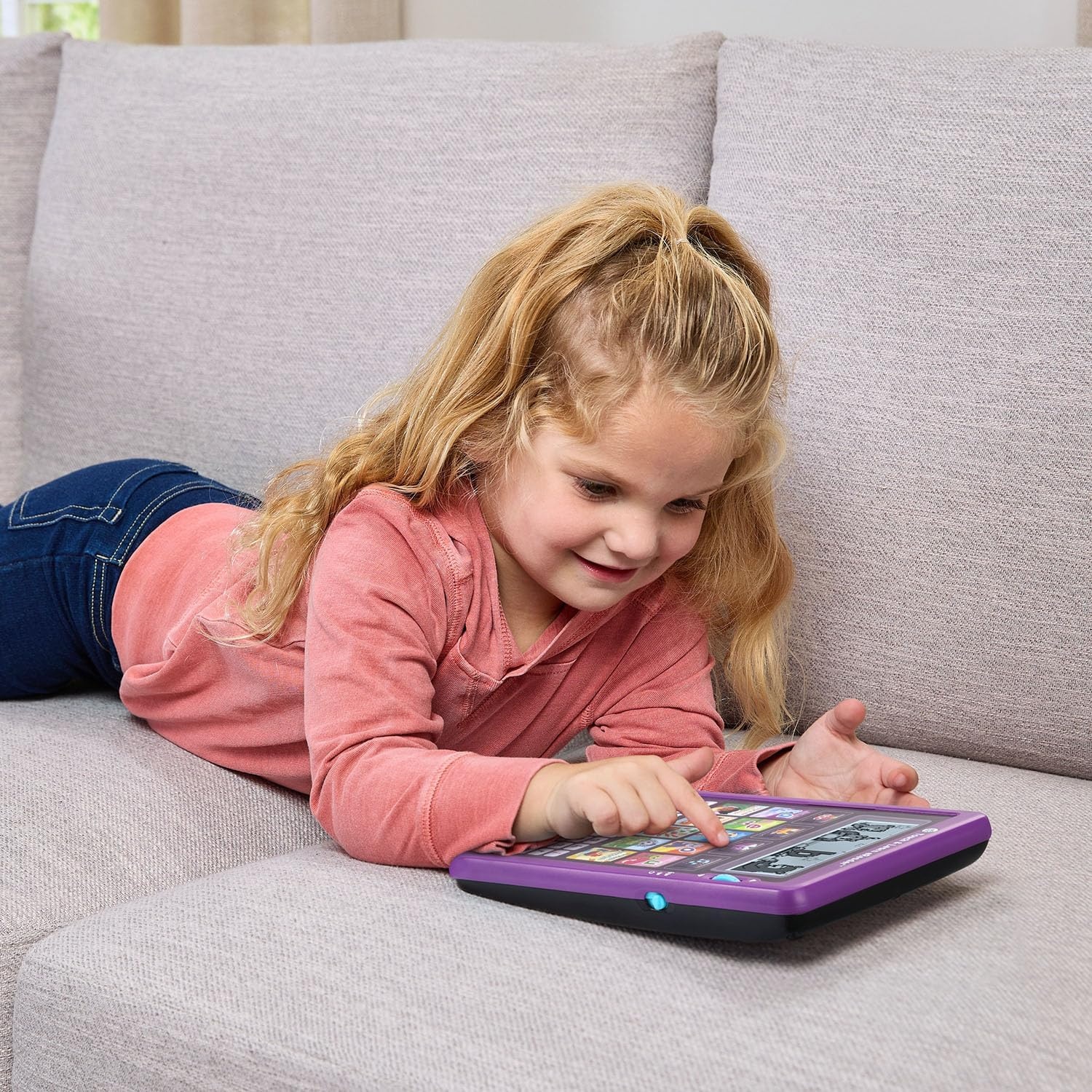 image:imageLeapFrog Touch and Learn eReader TealPurple