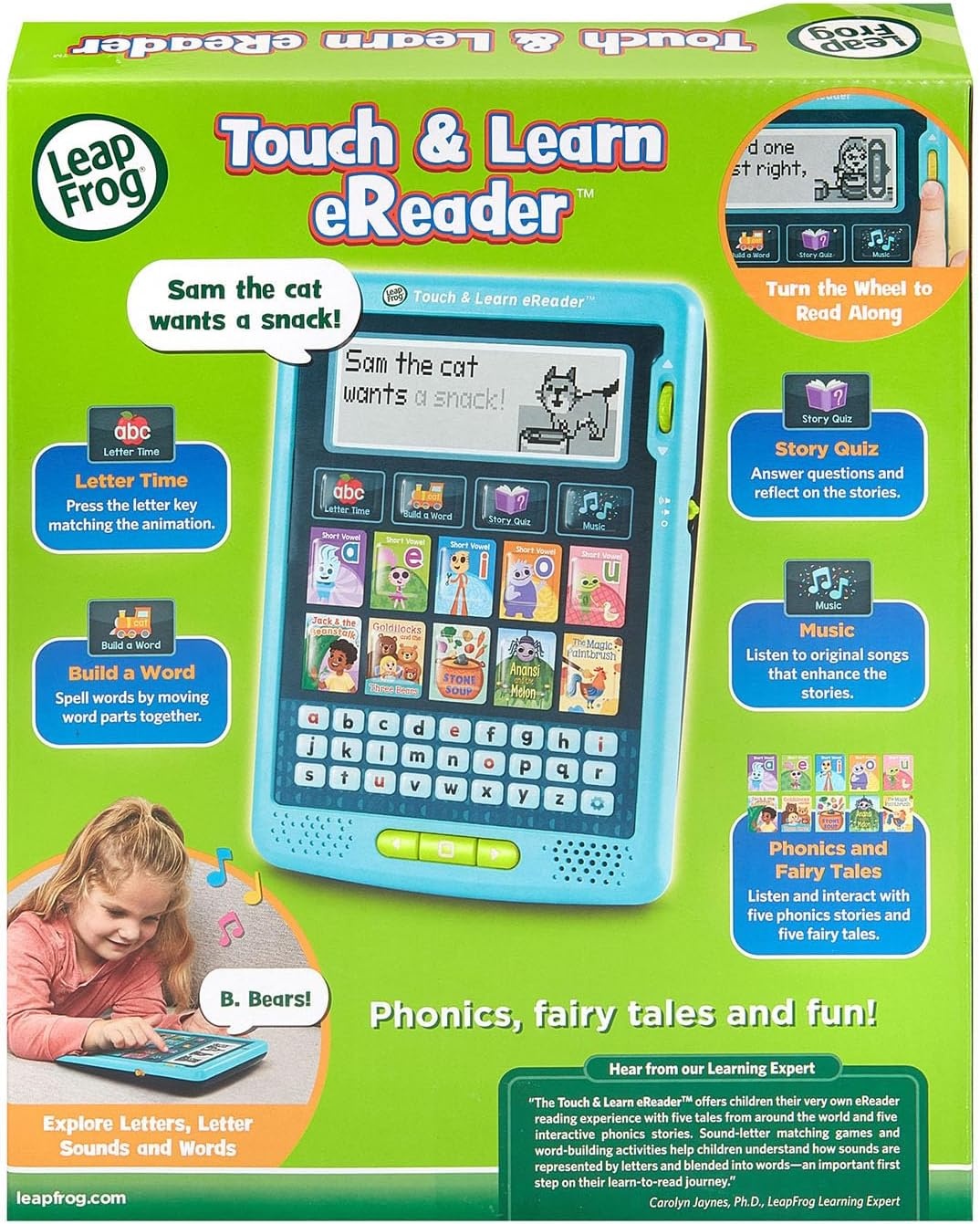 image:imageLeapFrog Touch and Learn eReader TealTeal
