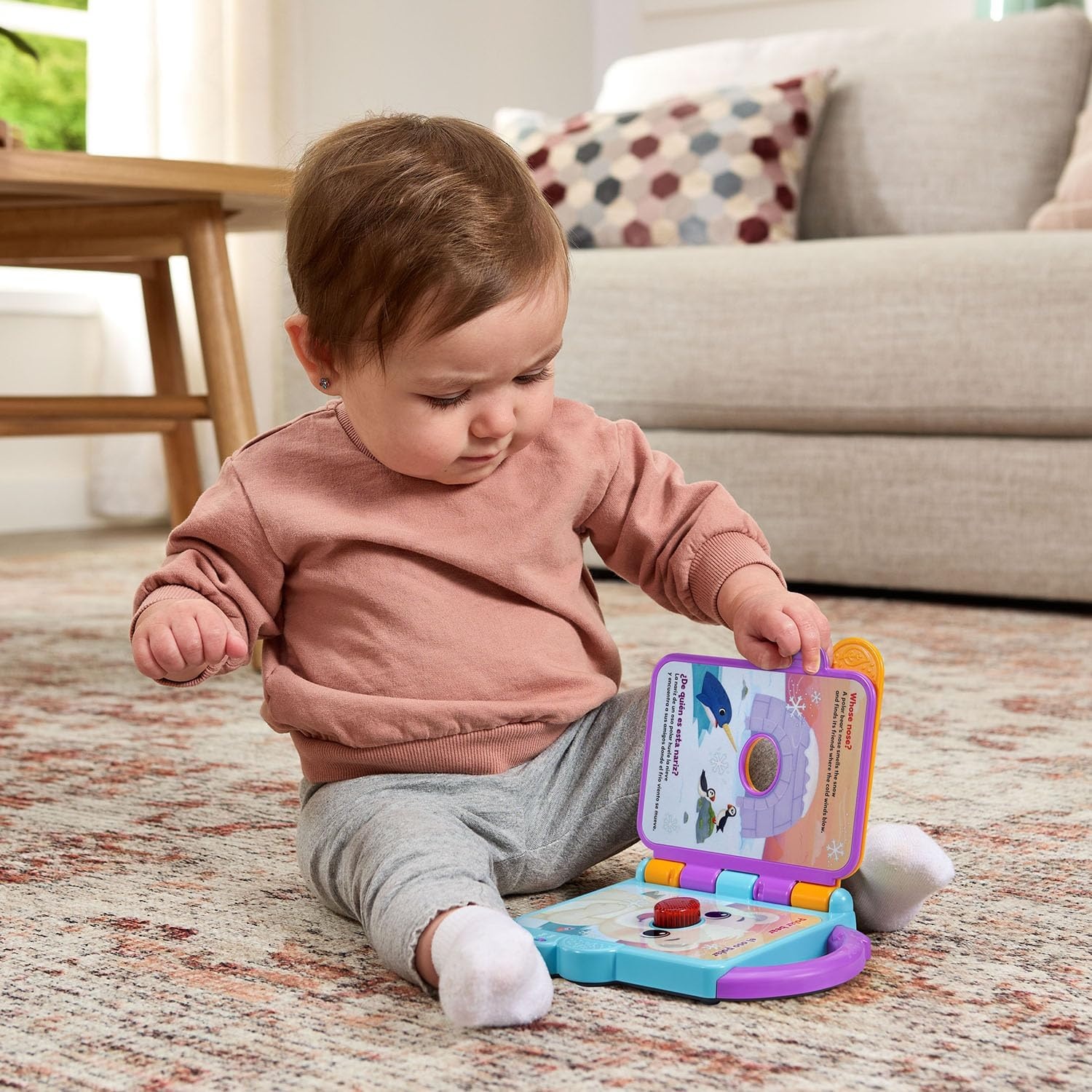 image:imageLeapFrog Whose Nose Bilingual Musical Activity Book