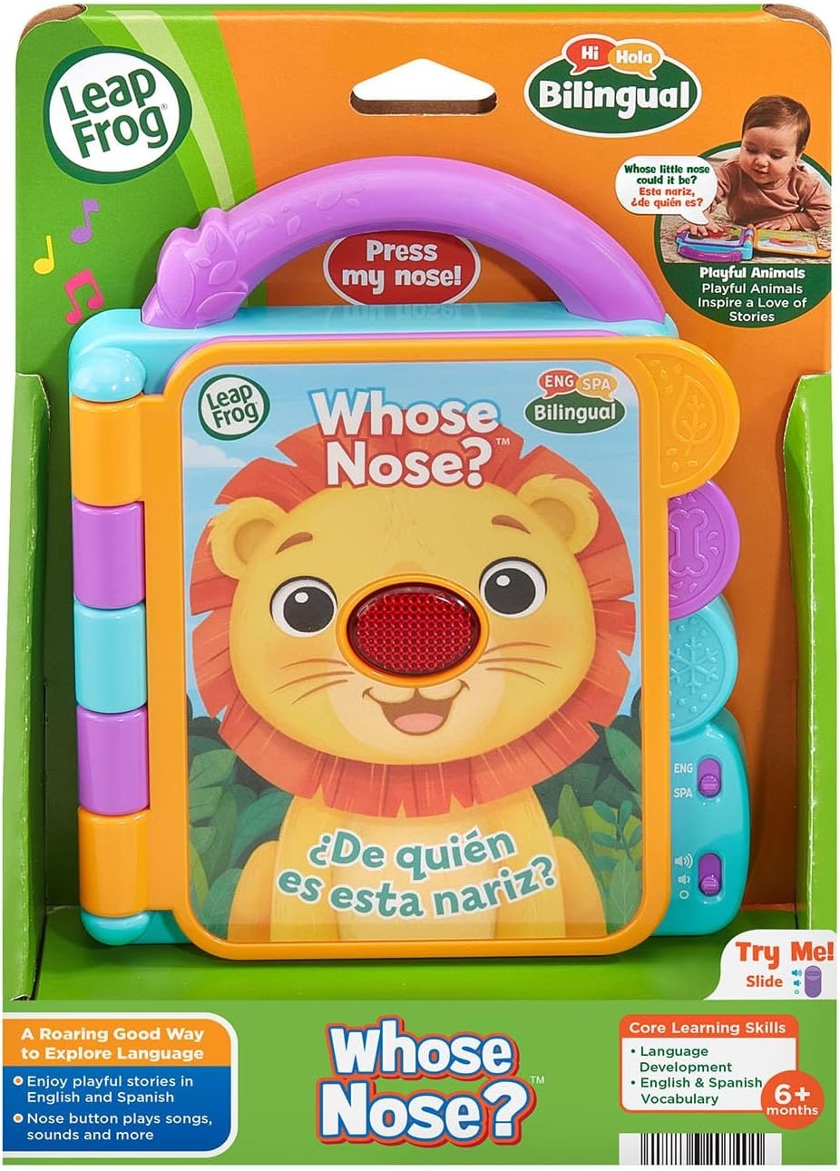 image:imageLeapFrog Whose Nose Bilingual Musical Activity Book