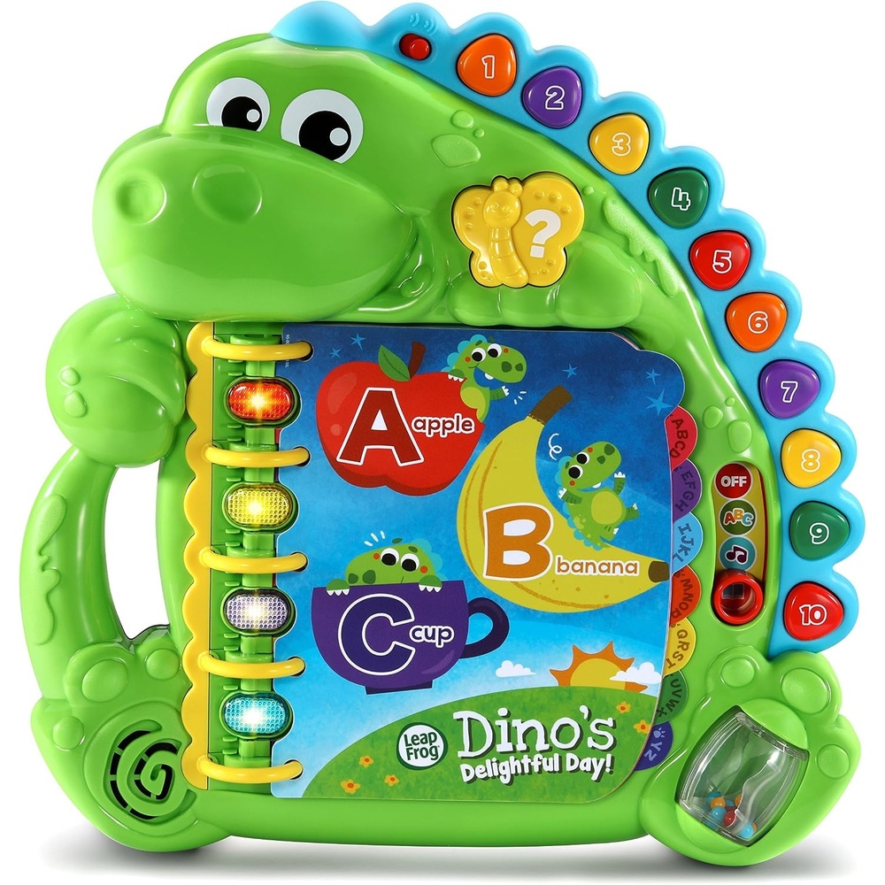 image:imageLeapFrog Dinos Delightful Day Alphabet Book GreenGreen
