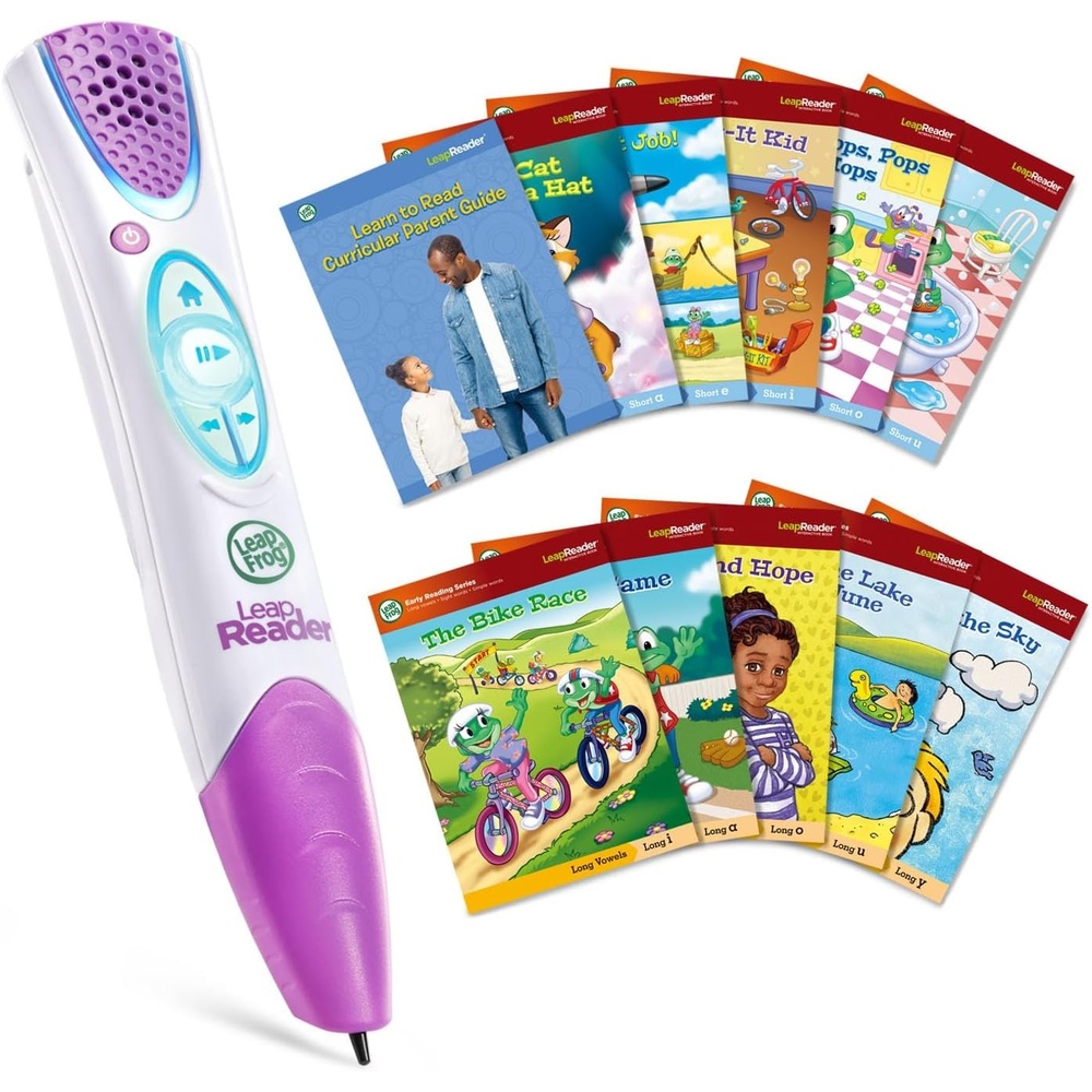 image:imageLeapFrog LeapReader System Learn to Read 10 Book BundlePink