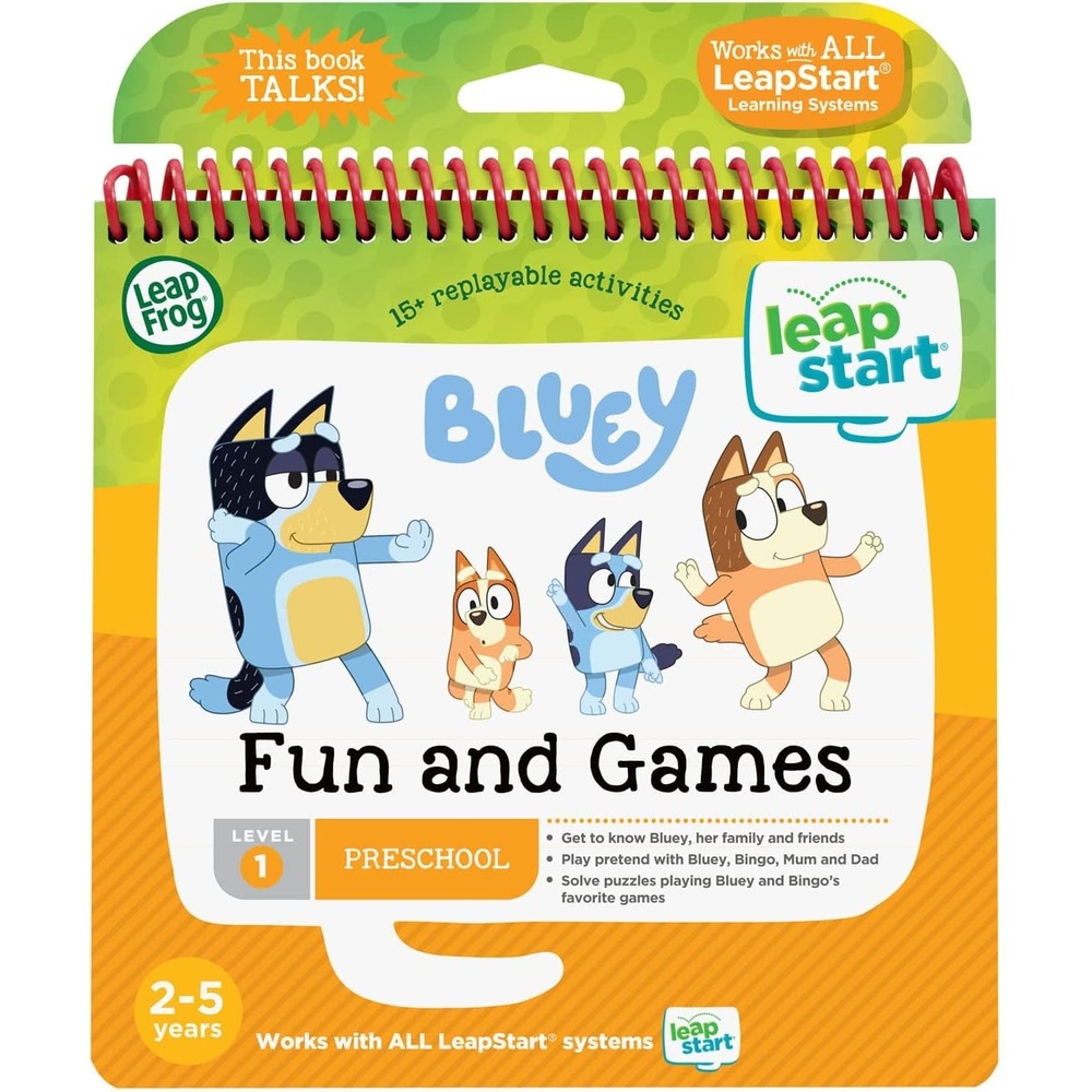 image:imageLeapFrog LeapStart Bluey Fun and GamesBluey Fun and Games