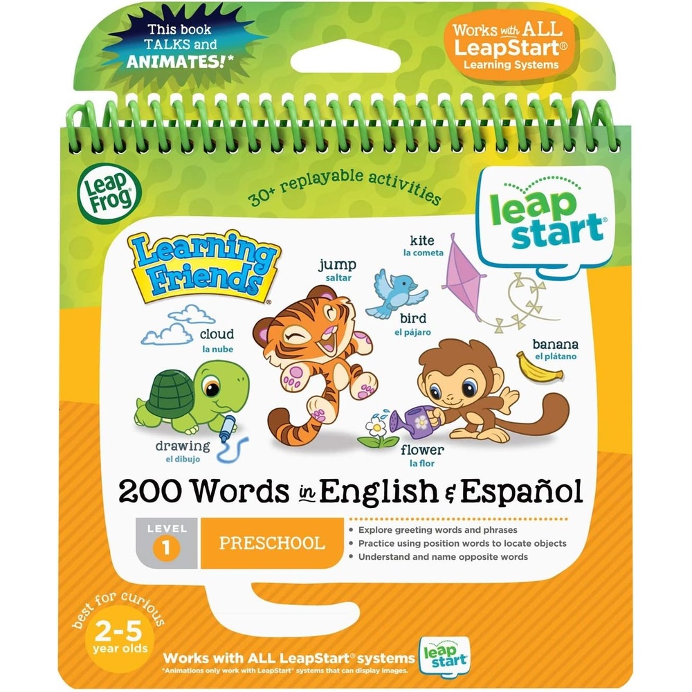 image:imageLeapFrog LeapStart Bluey Fun and GamesLearning Friends 200 Words in English Espaol