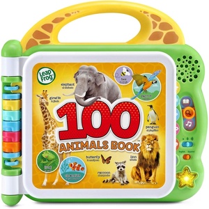 LeapFrog Learning Friends 100 Words Book(Animals  Green)