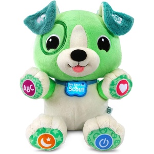 LeapFrog My Best Pal Scout Interactive Baby Learning Plush Toy(Green)