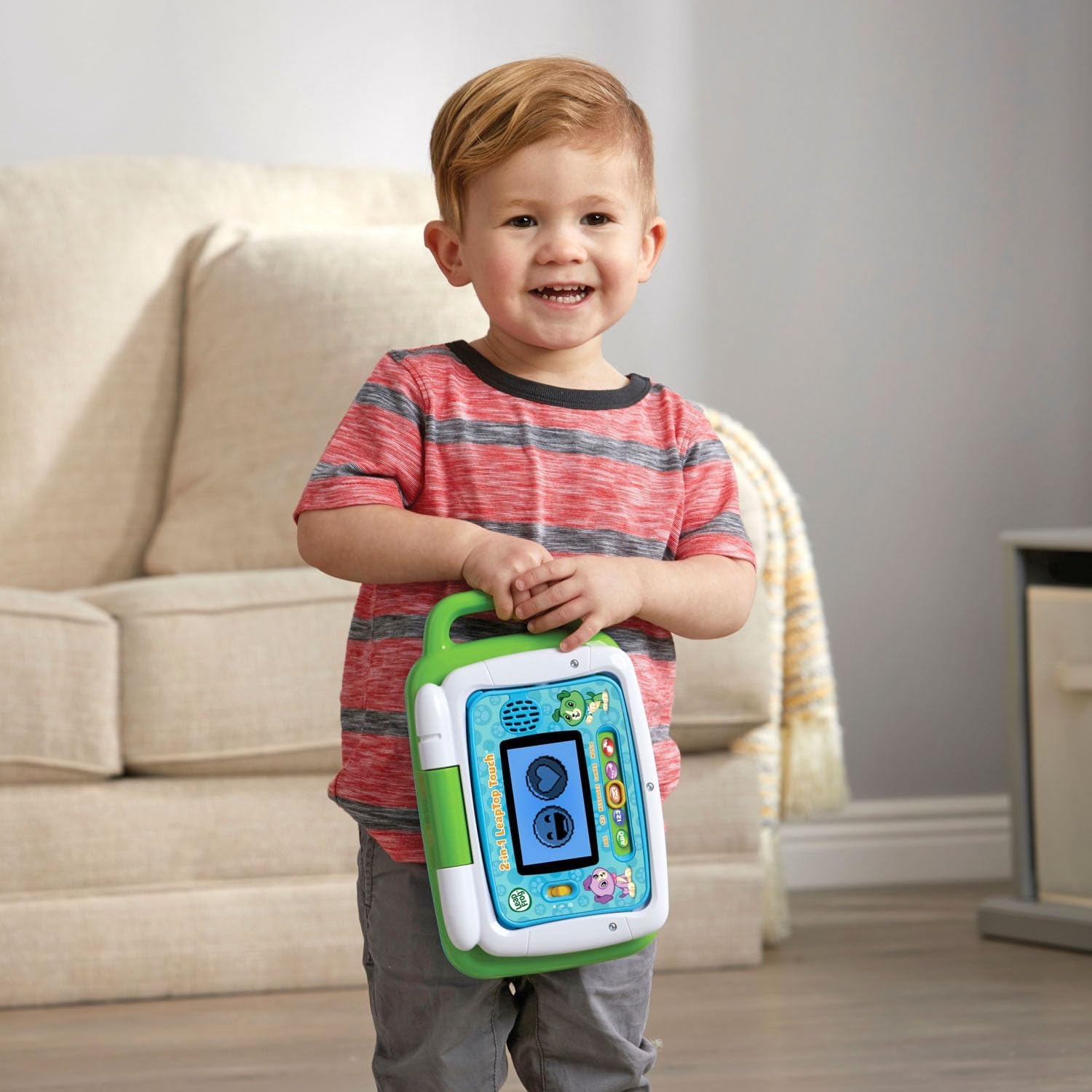 image:imageLeapFrog 2in1 LeapTop Touch PinkGreen