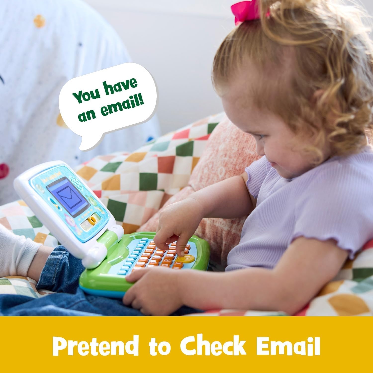 image:imageLeapFrog 2in1 LeapTop Touch PinkGreen
