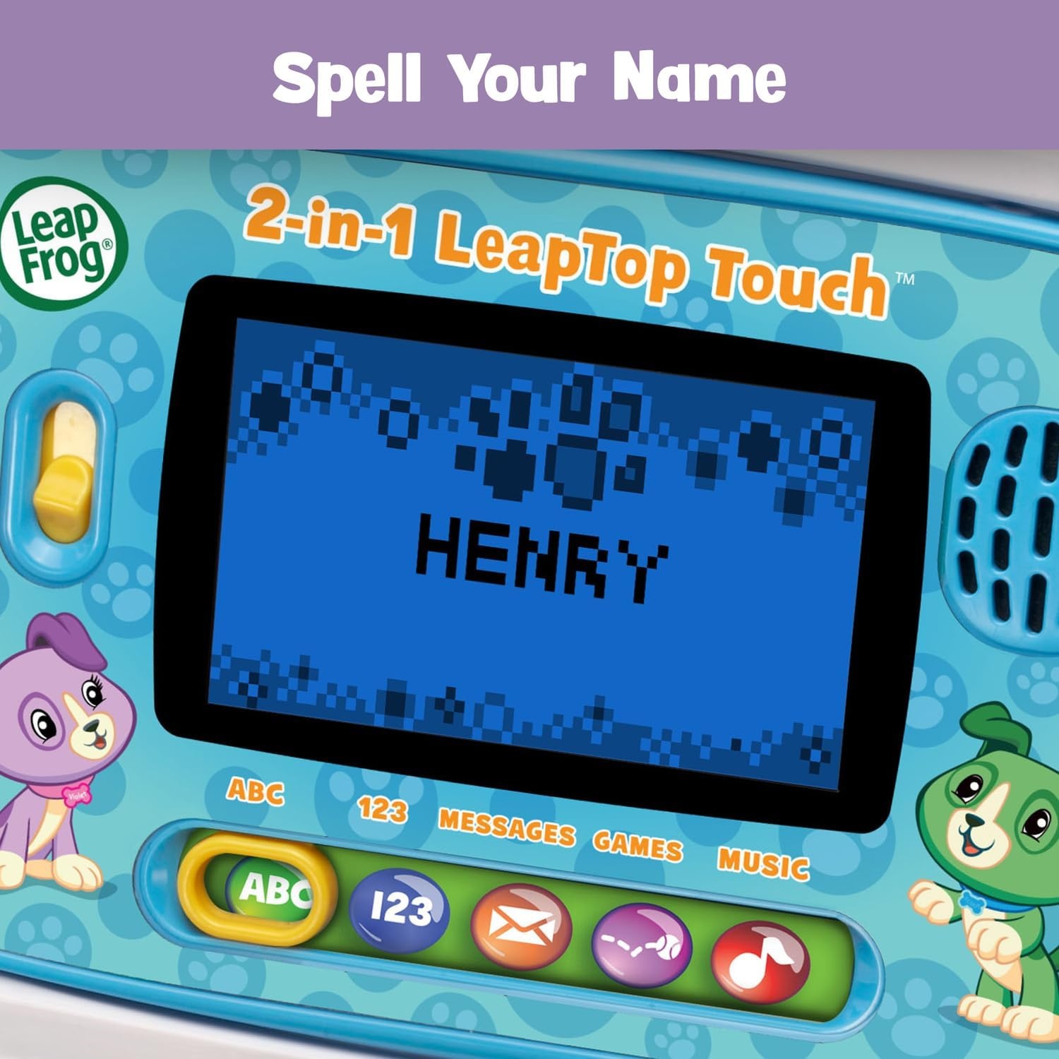 image:imageLeapFrog 2in1 LeapTop Touch PinkGreen