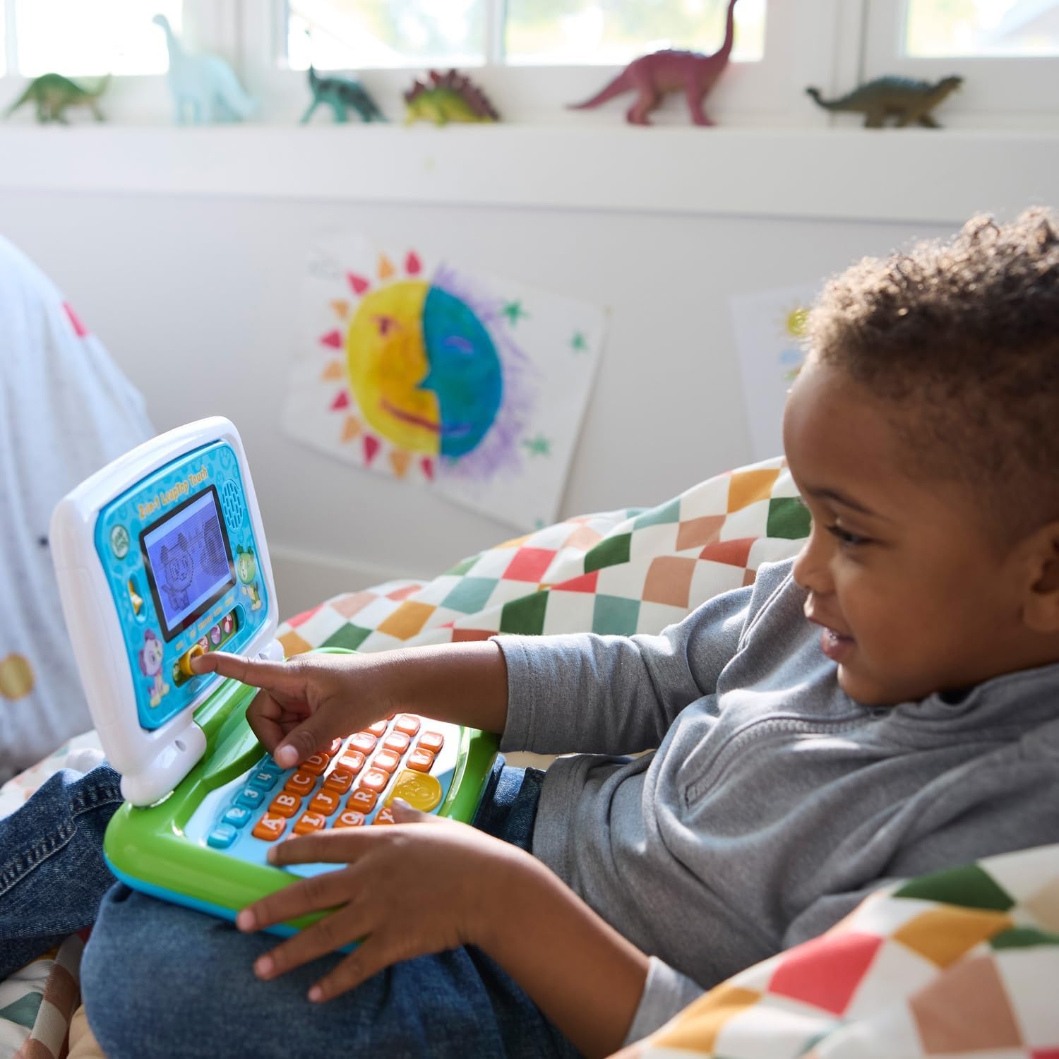 image:imageLeapFrog 2in1 LeapTop Touch PinkGreen