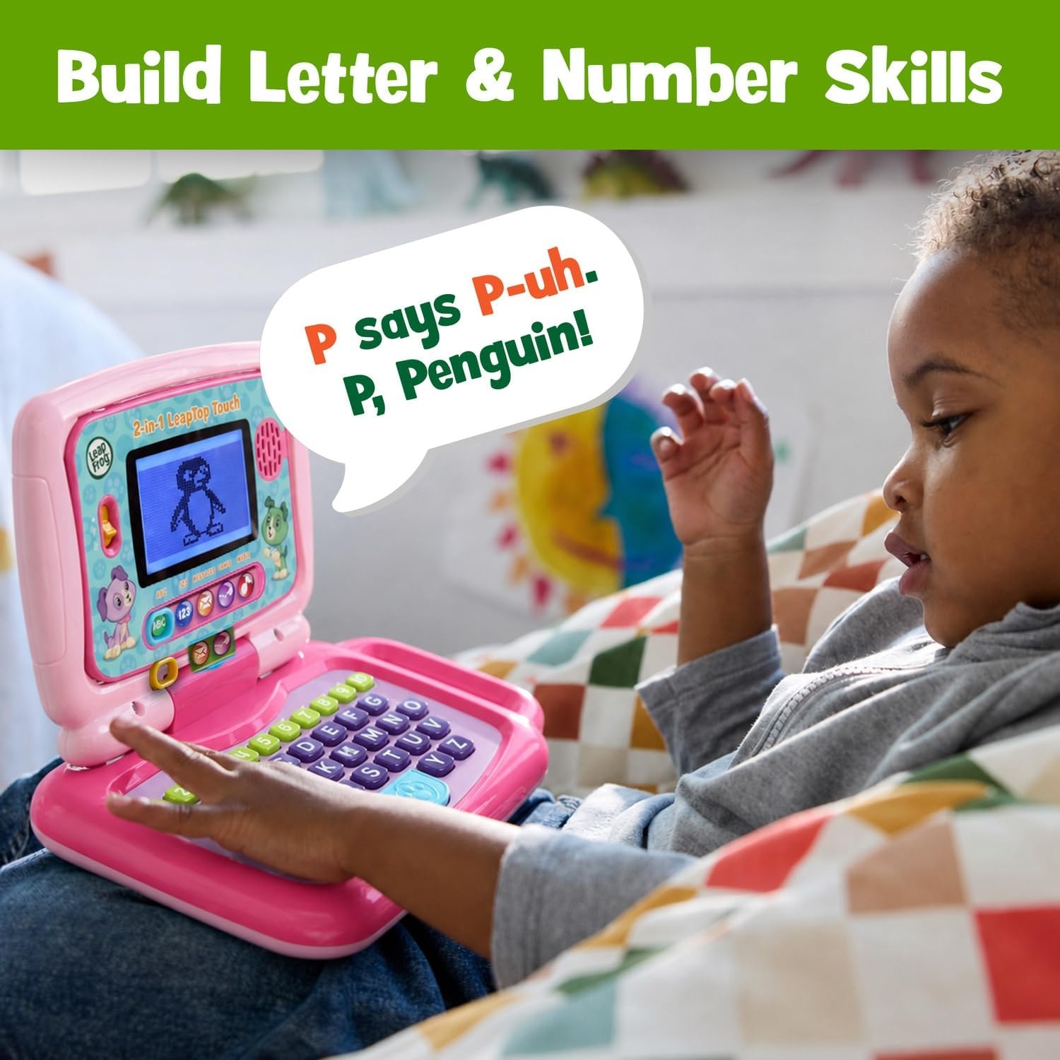 image:imageLeapFrog 2in1 LeapTop Touch PinkPink