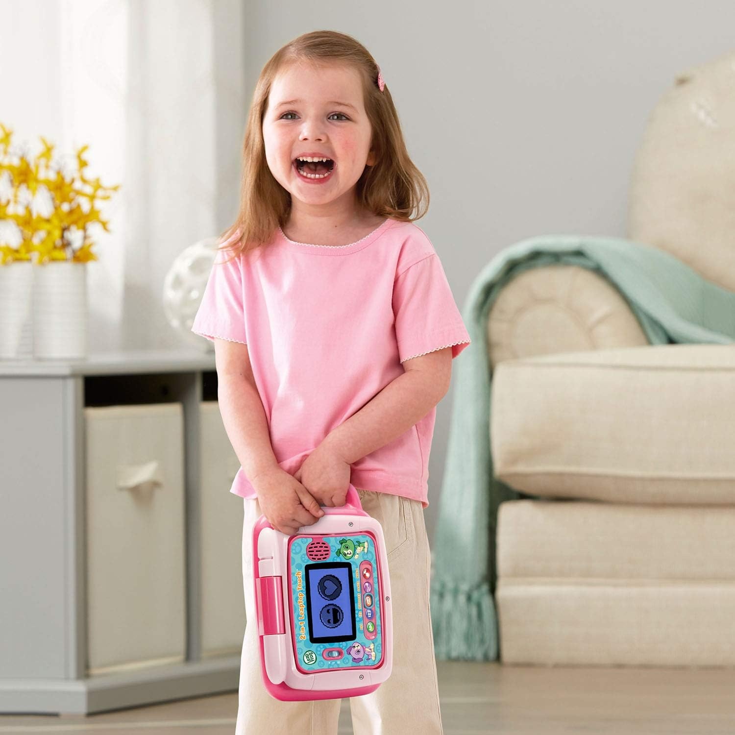 image:imageLeapFrog 2in1 LeapTop Touch PinkPink