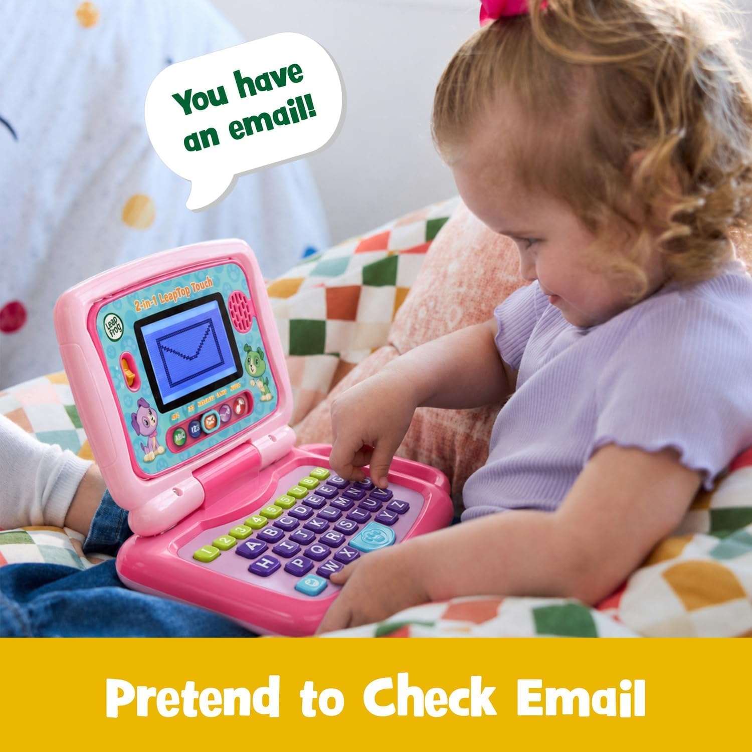 image:imageLeapFrog 2in1 LeapTop Touch PinkPink