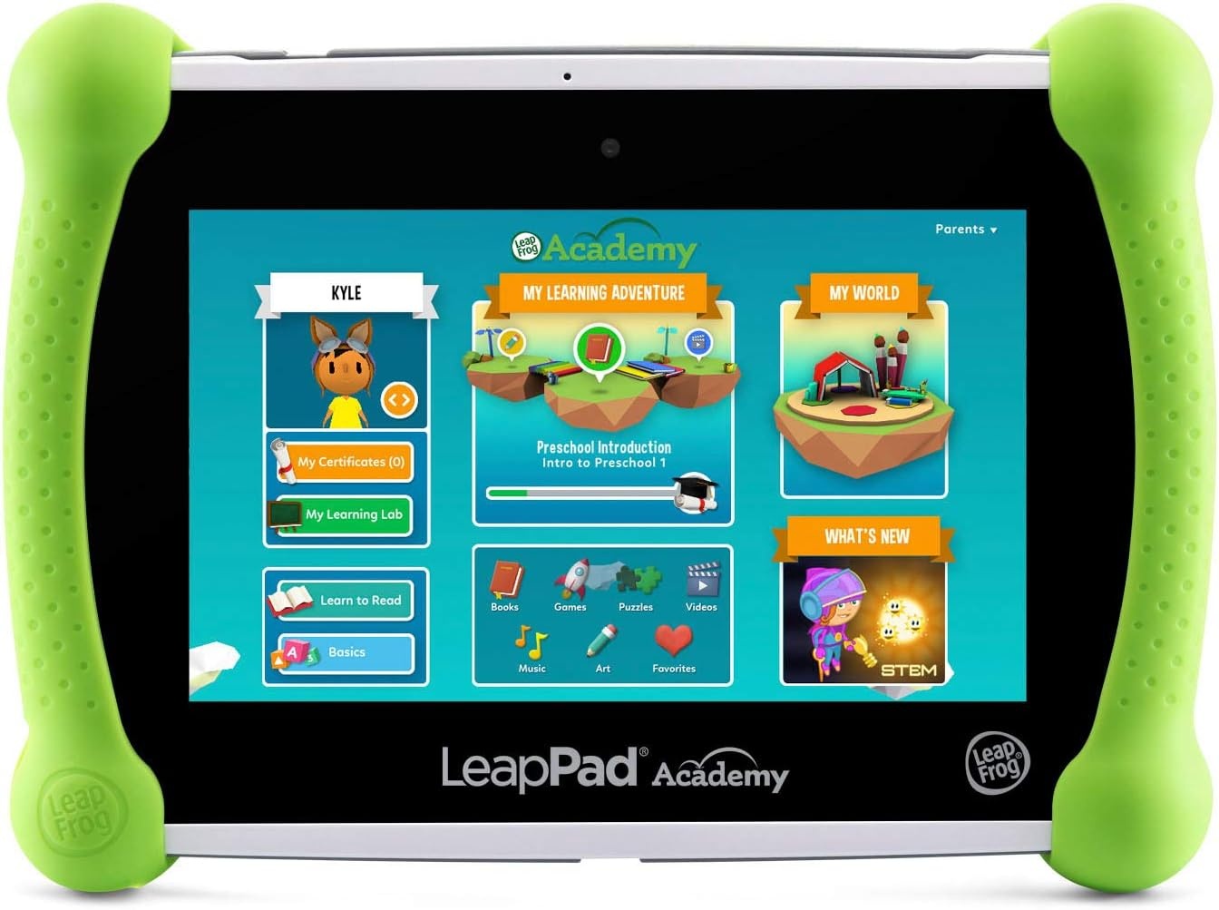 image:imageLeapFrog LeapPad Academy Kids Learning Tablet GreenGreen