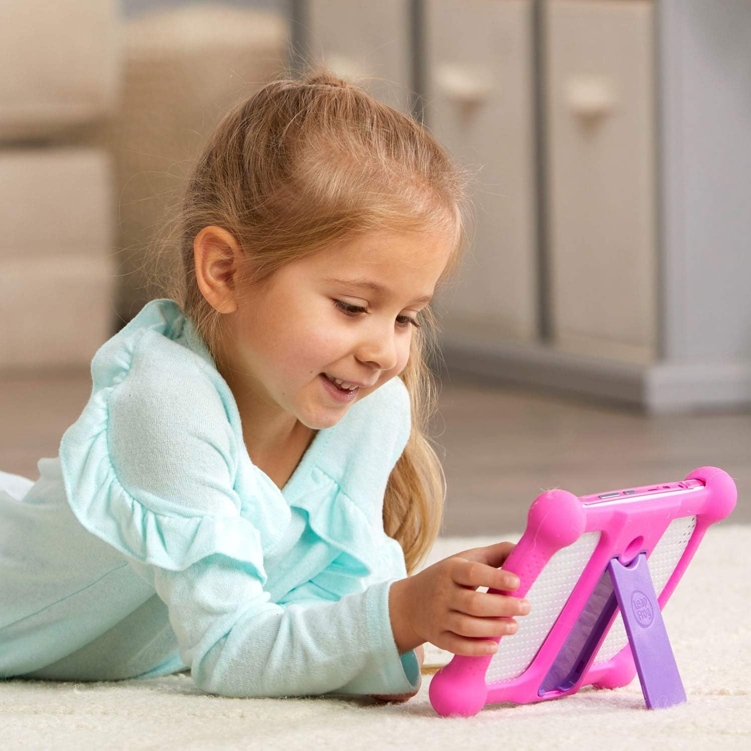 image:imageLeapFrog LeapPad Academy Kids Learning Tablet GreenPink