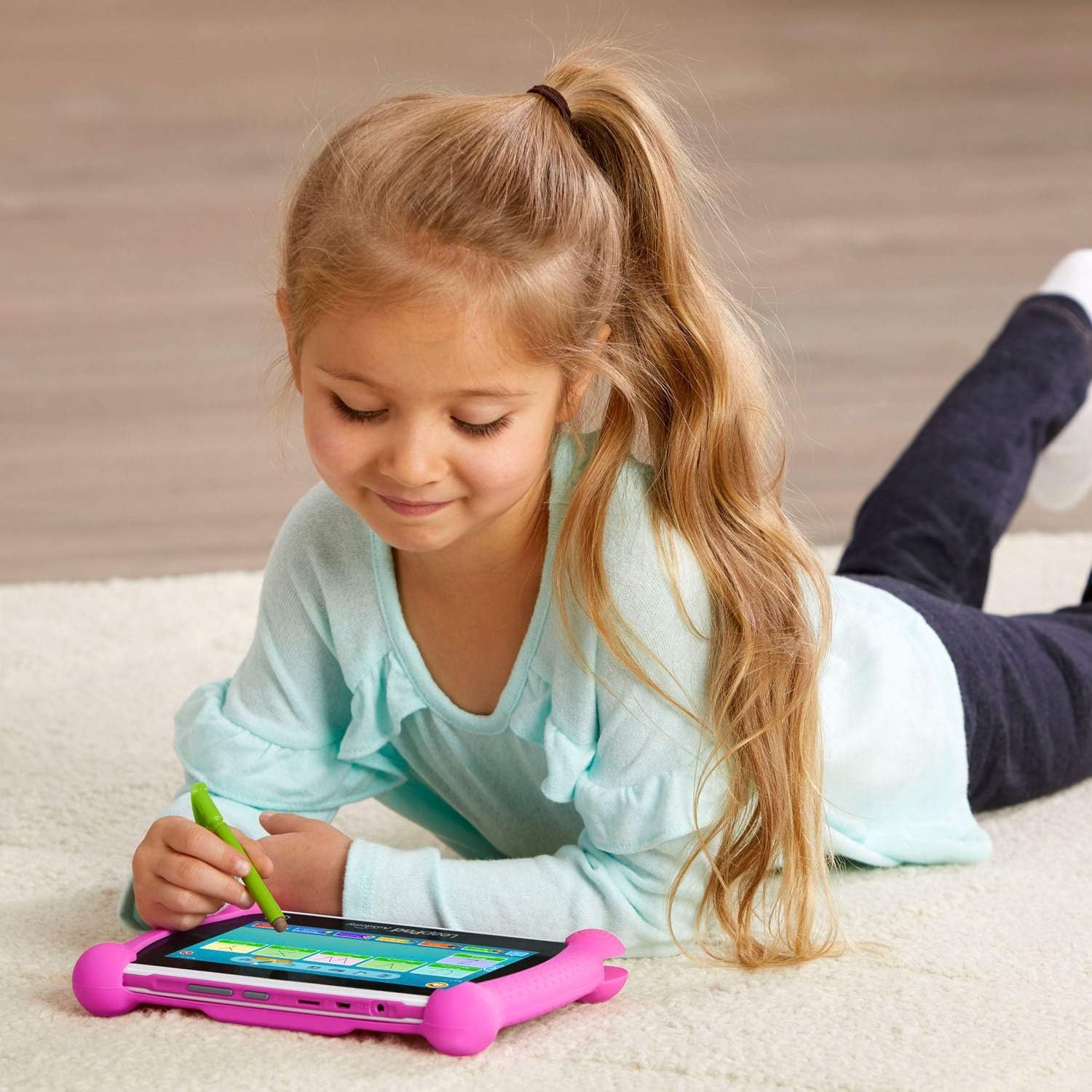image:imageLeapFrog LeapPad Academy Kids Learning Tablet GreenPink