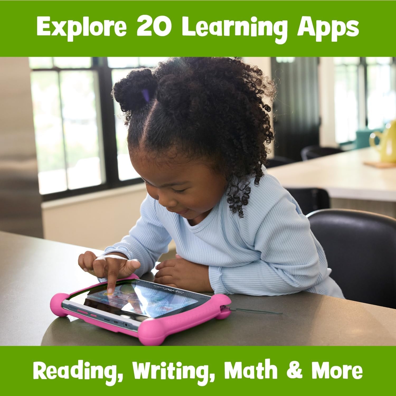 image:imageLeapFrog LeapPad Academy Kids Learning Tablet GreenPink