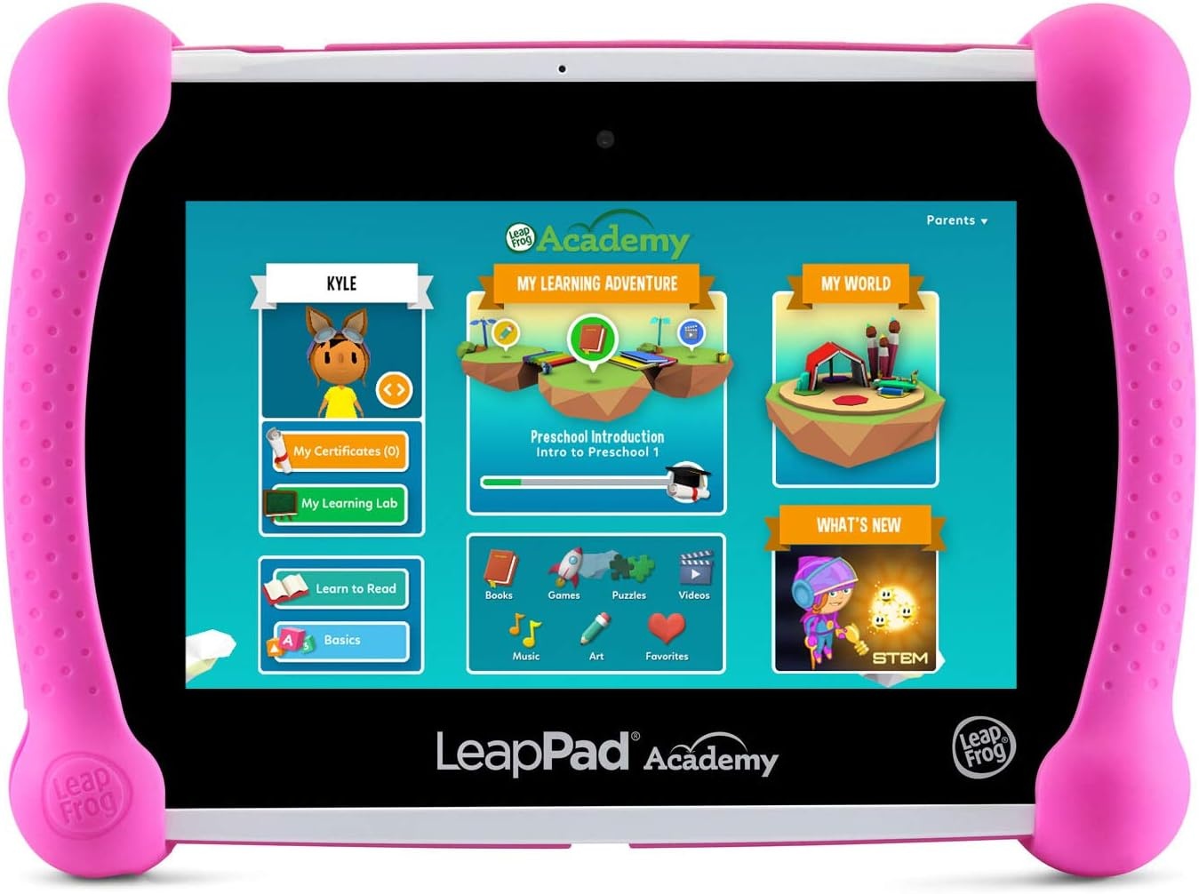 image:imageLeapFrog LeapPad Academy Kids Learning Tablet GreenPink