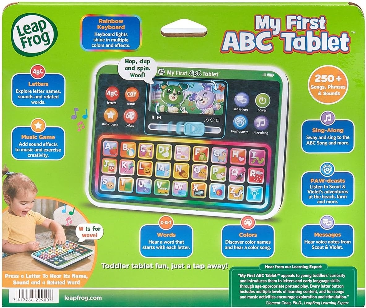 image:imageLeapFrog My First ABC Tablet Toddler Learning Toy