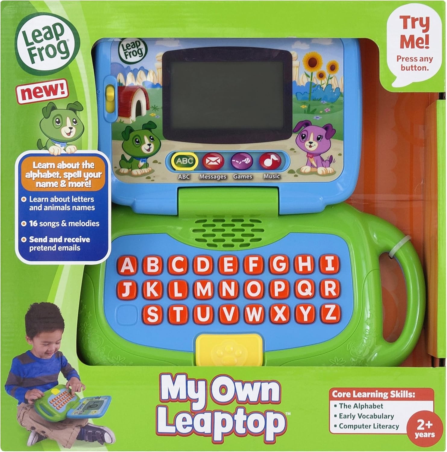 image:imageLeapFrog My Own Leaptop PinkGreen