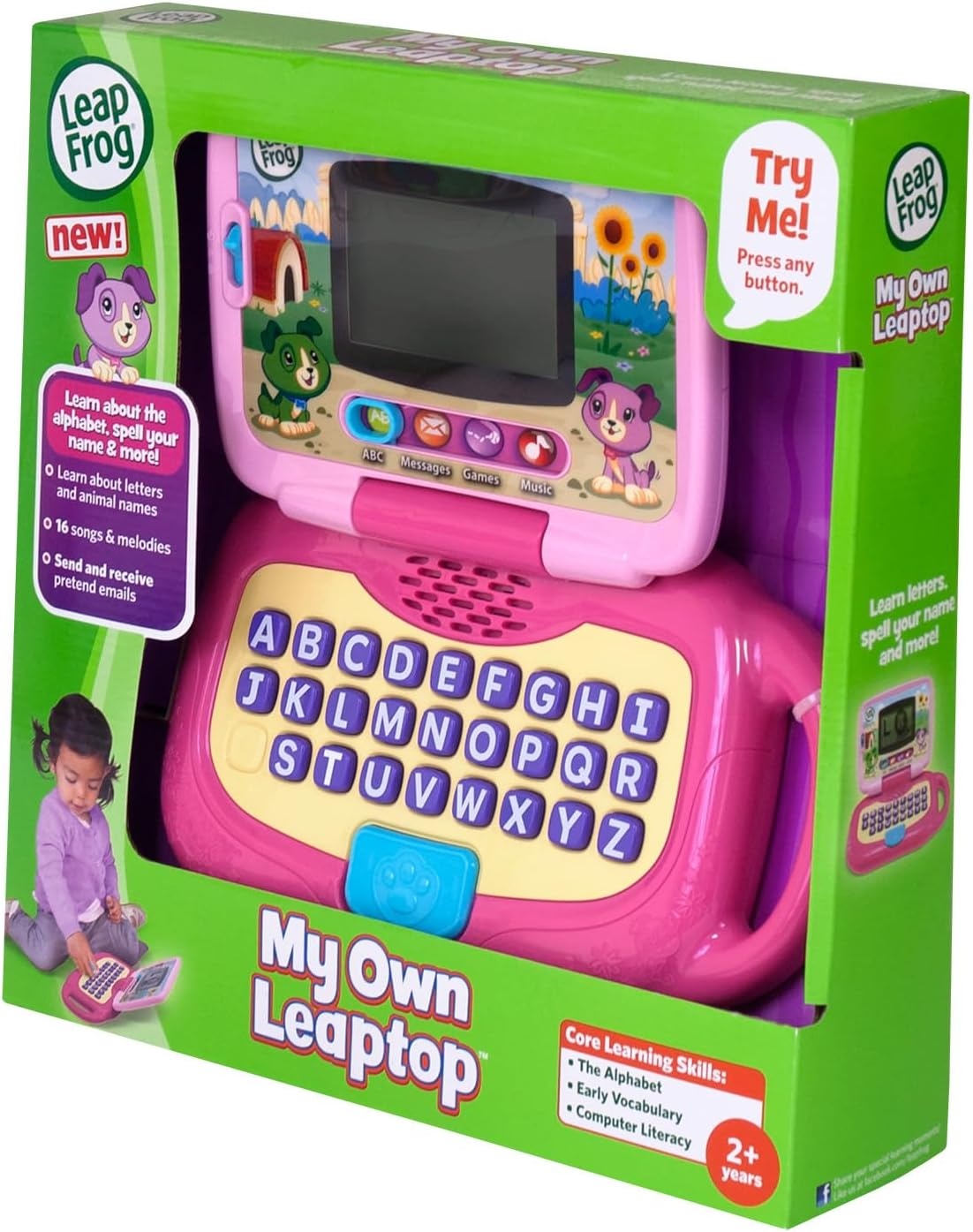 image:imageLeapFrog My Own Leaptop PinkPink