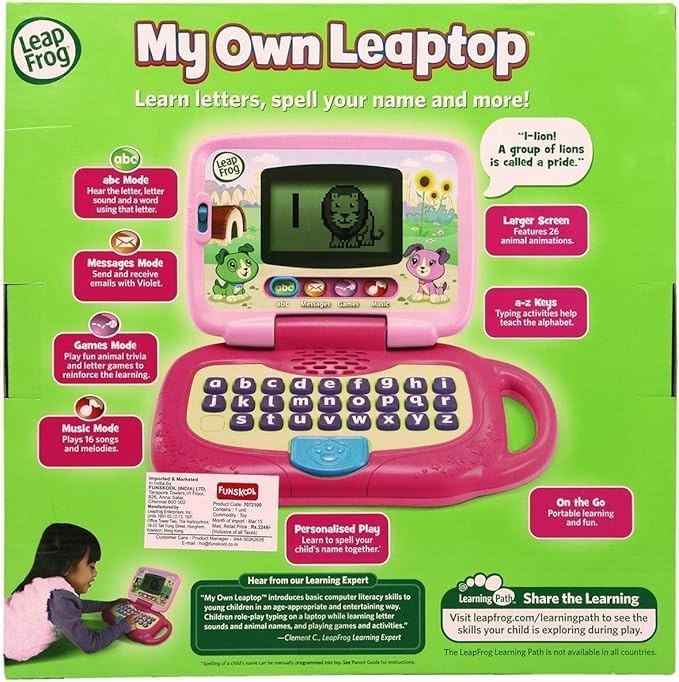 image:imageLeapFrog My Own Leaptop PinkPink