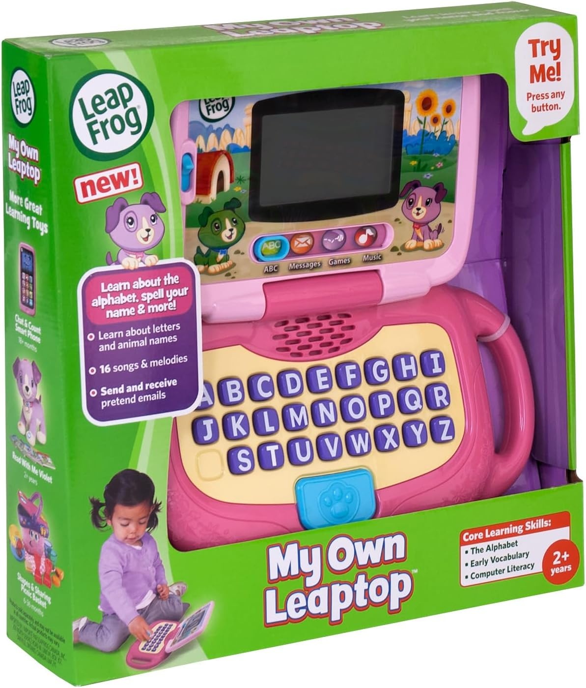 image:imageLeapFrog My Own Leaptop PinkPink