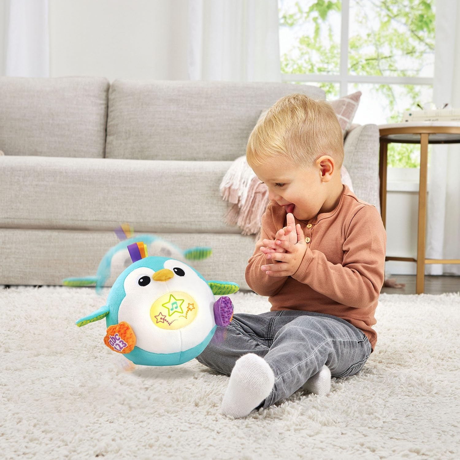 image:imageLeapFrog 123 Bounce with Me Penguin Plush Dancing Baby Toy