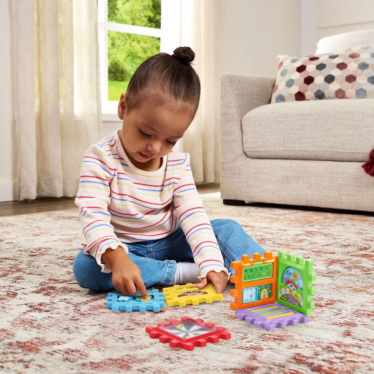 image:imageLeapFrog 6in1 Snap and Learn Busy Cube Motor Skills Baby Toy