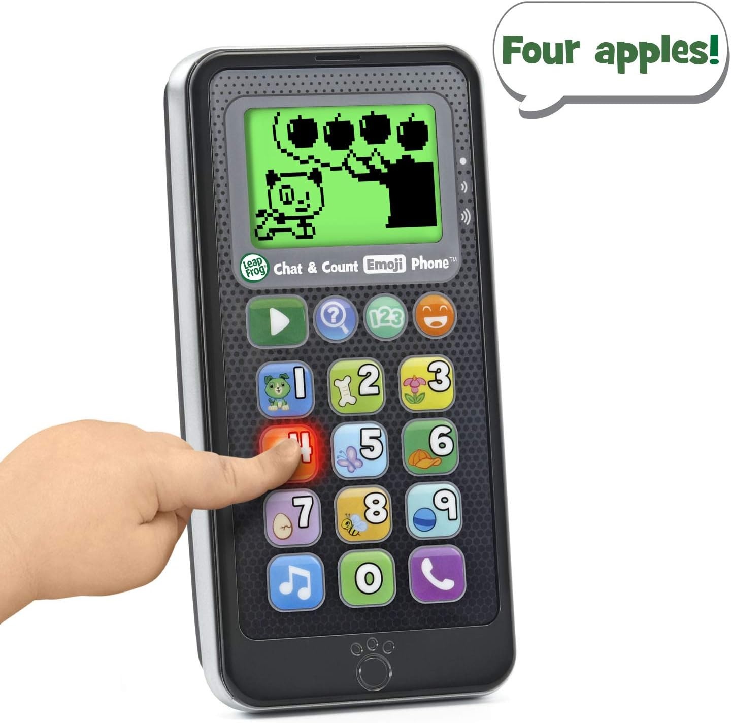 image:imageLeapFrog Chat and Count Emoji Phone PurpleBlack