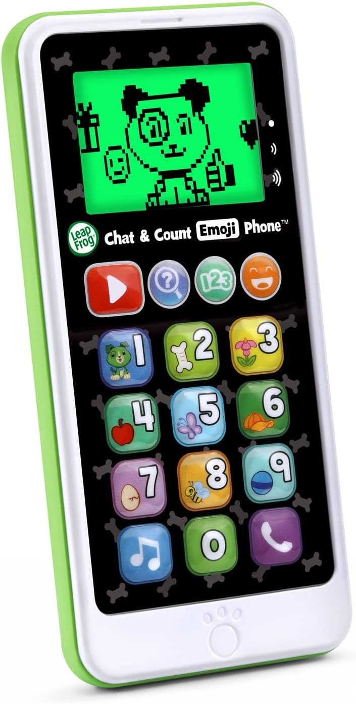 image:imageLeapFrog Chat and Count Emoji Phone PurpleGreen