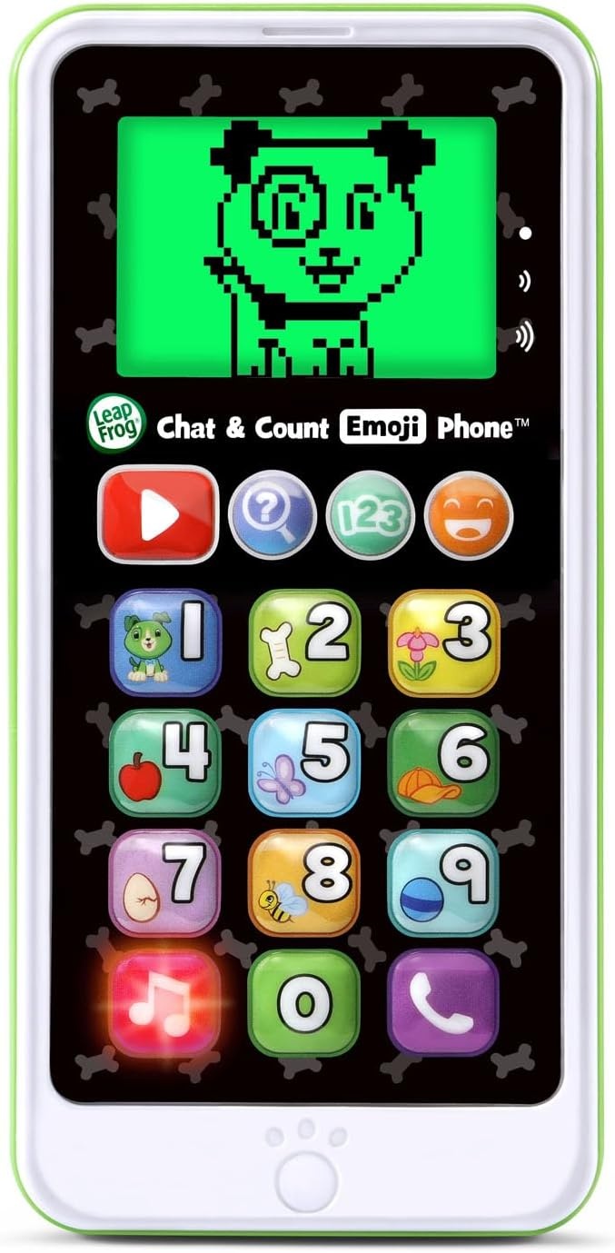image:imageLeapFrog Chat and Count Emoji Phone PurpleGreen