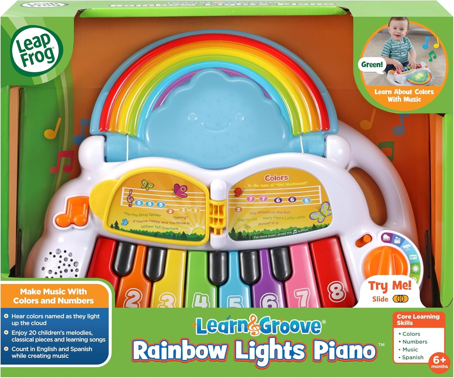 image:imageLeapFrog Learn and Groove Rainbow Lights Piano