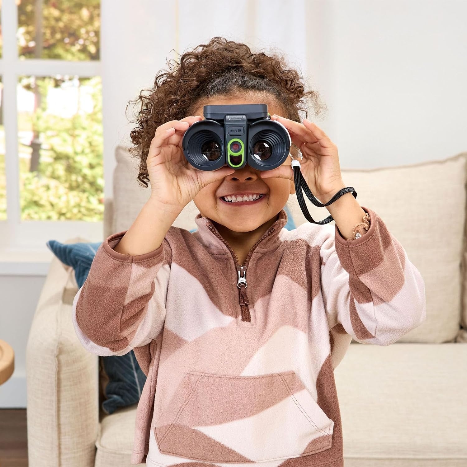 image:imageLeapFrog Magic Adventures Binoculars with Screen Capture Night Vision CamoWhite