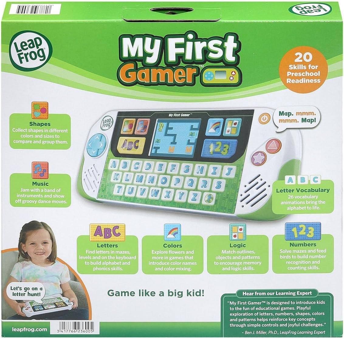 image:imageLeapFrog My First Gamer Preschool Handheld Video Game Toy