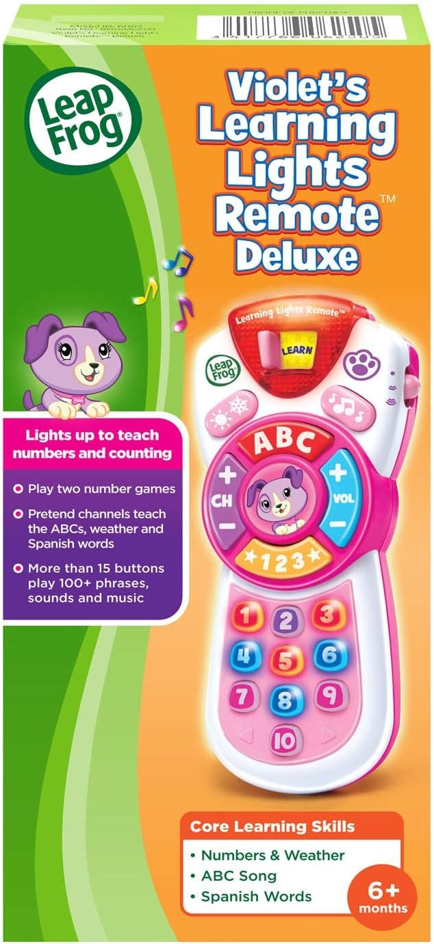 image:imageLeapFrog Scouts Learning Lights Remote Deluxe GreenViolet