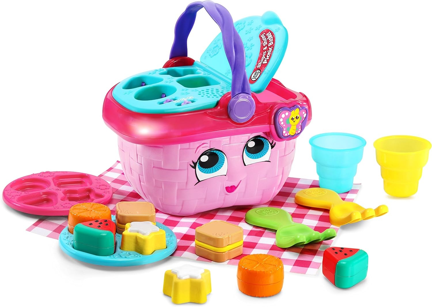 image:imageLeapFrog Shapes amp Sharing Picnic Basket Frustration Free PackagingPink