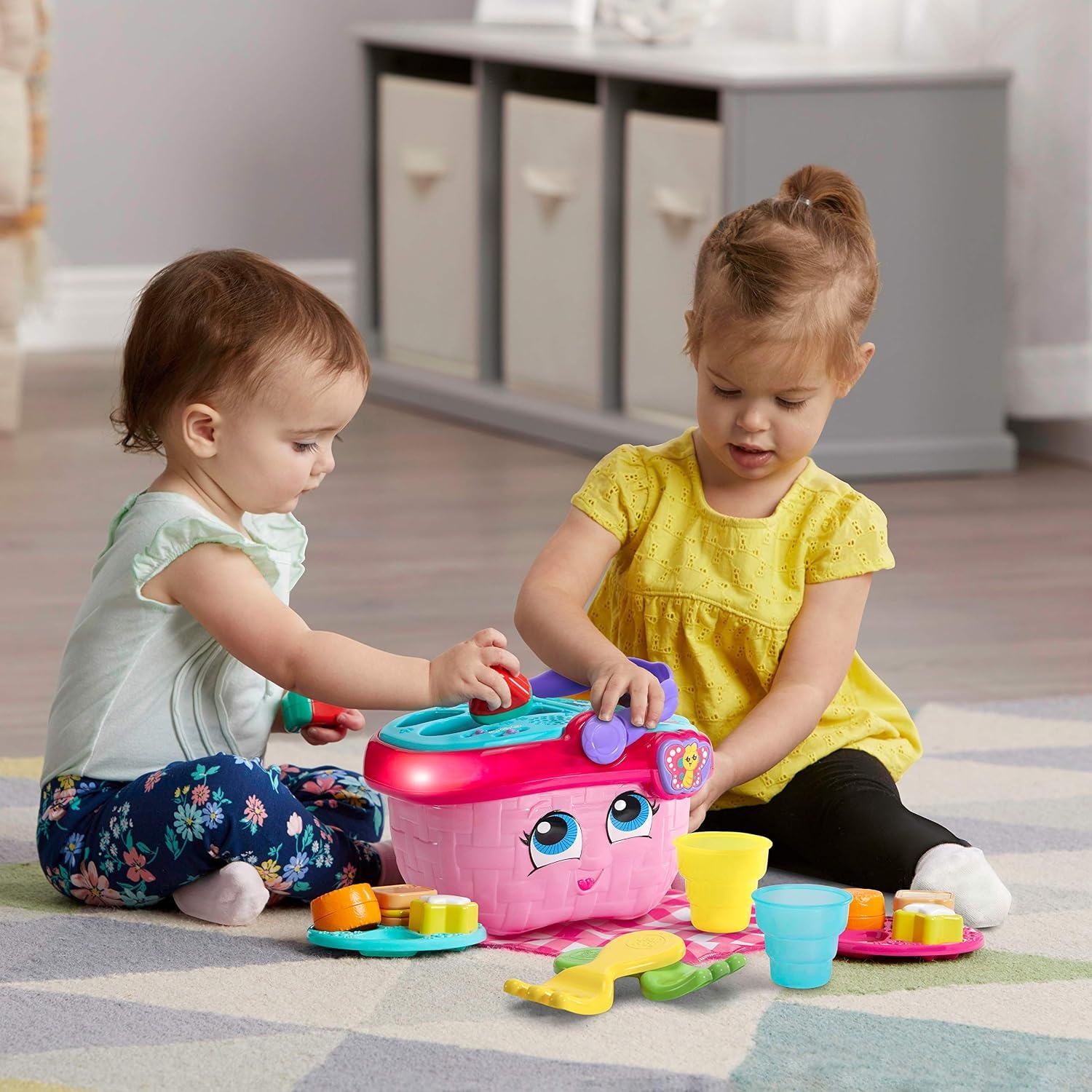image:imageLeapFrog Shapes amp Sharing Picnic Basket Frustration Free PackagingPink