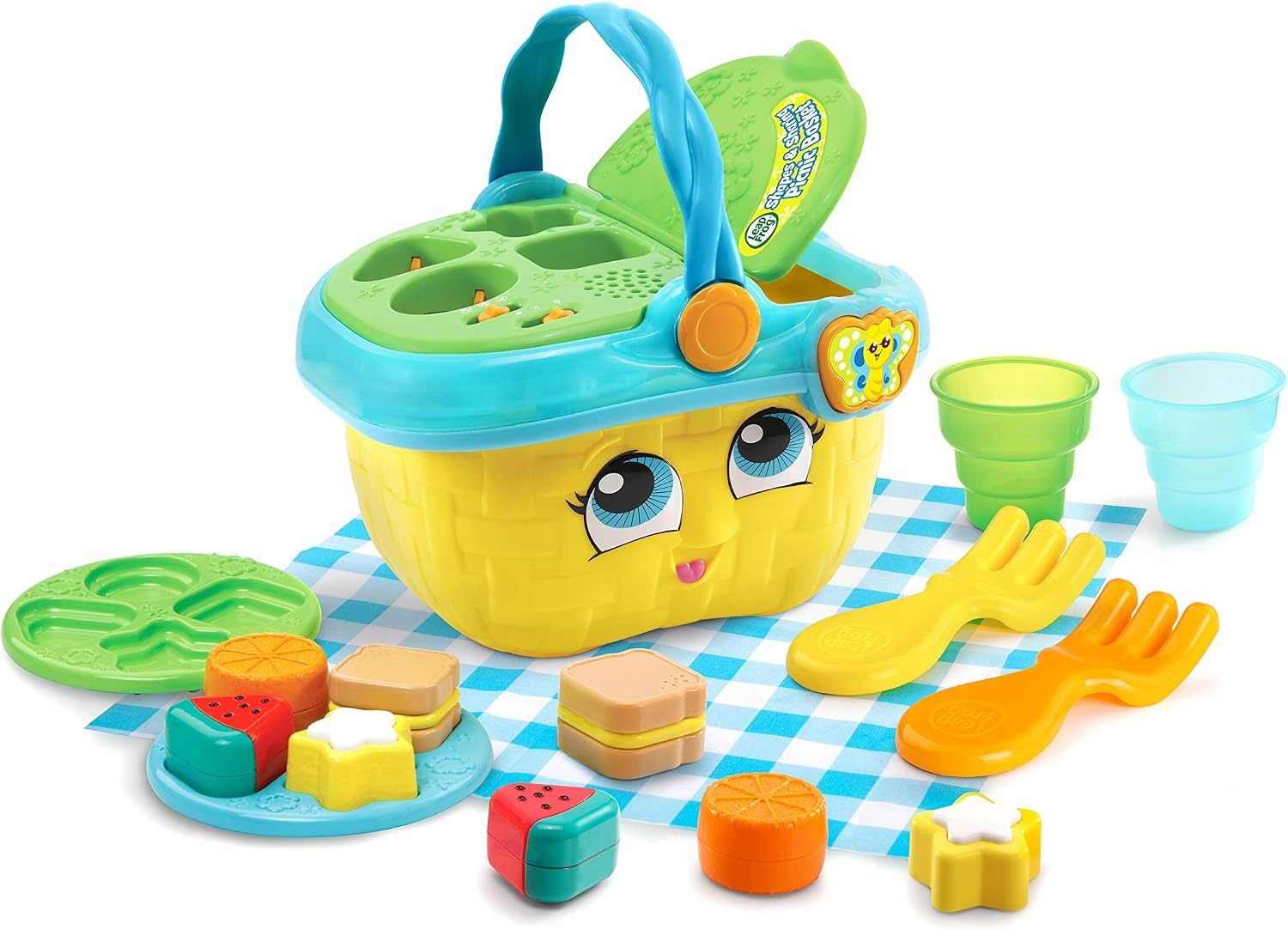 image:imageLeapFrog Shapes amp Sharing Picnic Basket Frustration Free PackagingYellow