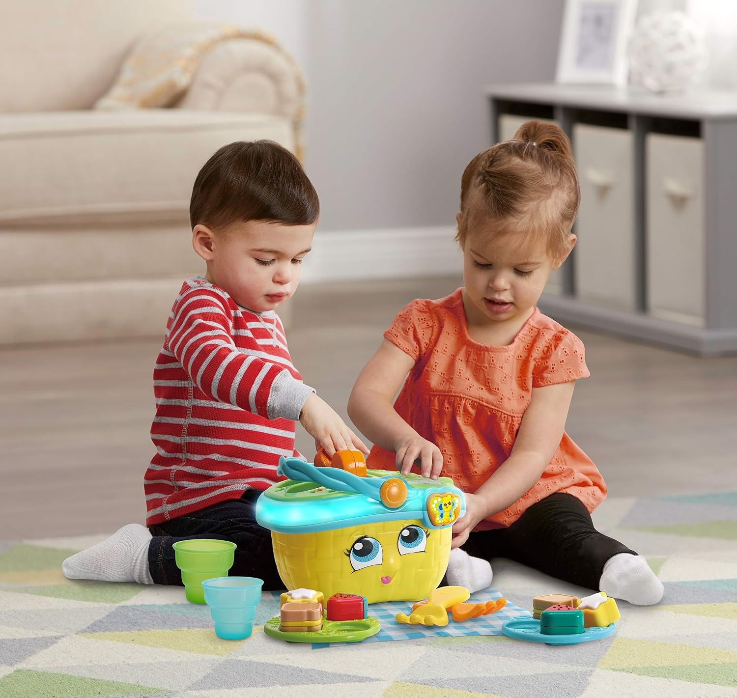 image:imageLeapFrog Shapes amp Sharing Picnic Basket Frustration Free PackagingYellow