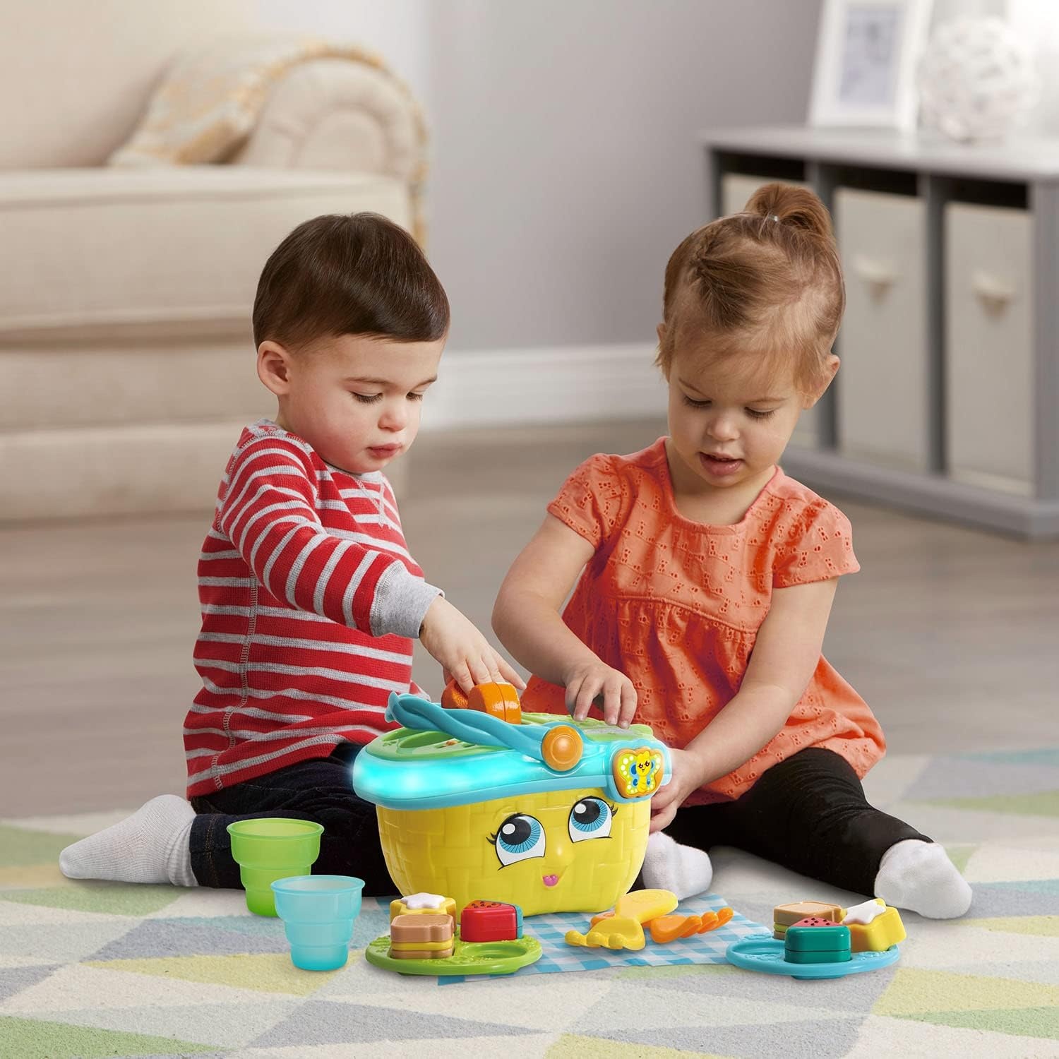 image:imageLeapFrog Shapes amp Sharing Picnic Basket Frustration Free PackagingYellow
