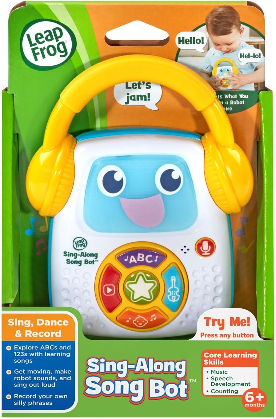 image:imageLeapFrog SingAlong Song Bot PinkWhite